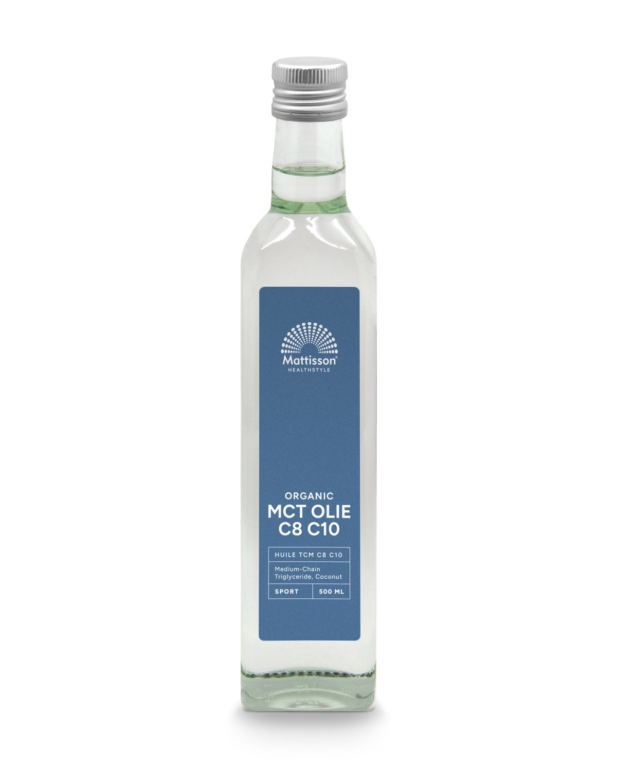 Mattisson MCT olie C8 C10 blend bio 500.00 Milliliter