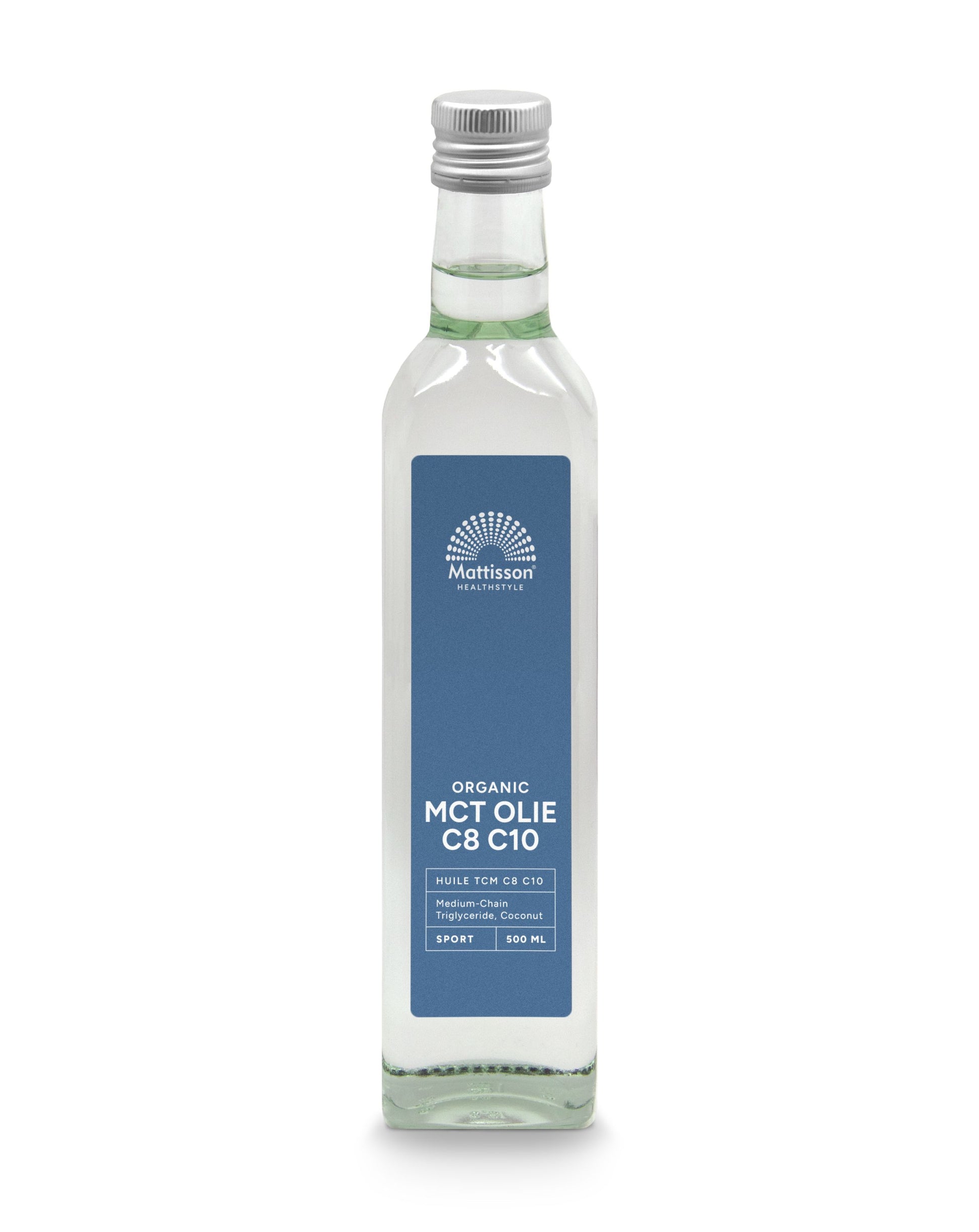 Mattisson MCT olie C8 C10 blend bio 500.00 Milliliter