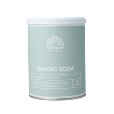 Mattisson Baking soda zuiveringszout natriumbicarbonaat 300.00 Gram