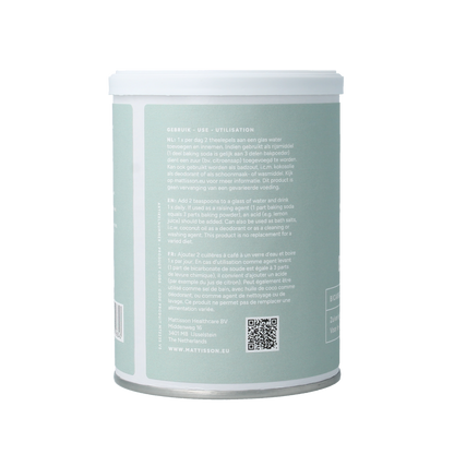 Mattisson Baking soda zuiveringszout natriumbicarbonaat 300.00 Gram