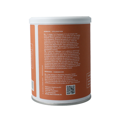 Mattisson Psyllium vezels bio 90.00 Gram