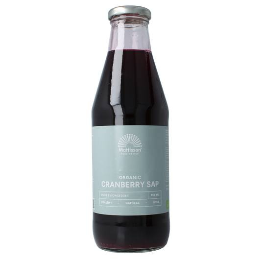 Mattisson Cranberrysap bio 750.00 Milliliter