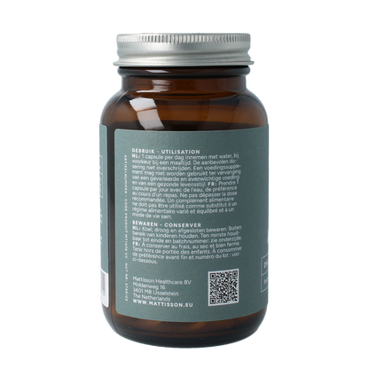 Mattisson Vegan omega-3 algenolie DHA 250mg 60.00 Vegetarische capsules