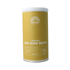 Mattisson Organic beef bone broth botten bouillon bio 180.00 Gram