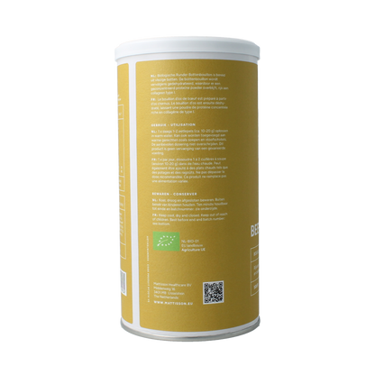 Mattisson Organic beef bone broth botten bouillon bio 180.00 Gram
