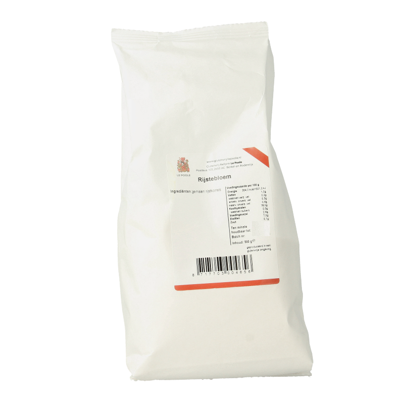 Le Poole Rijstebloem wit 500 Gram
