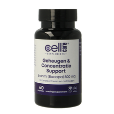 CellCare Brahmi 500mg 60.00 Vegetarische capsules