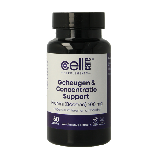 CellCare Brahmi 500mg 60 Vegetarische capsules