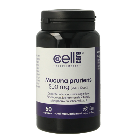 CellCare Mucuna pruriens 500mg (25% L-dopa) 60.00 Capsules