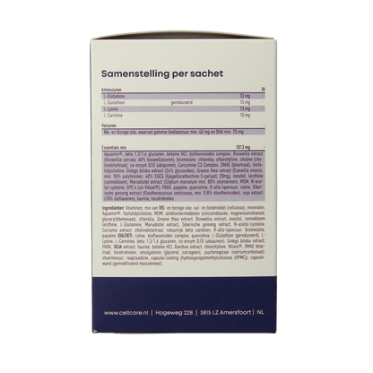 CellCare Cell essentials capsules 30.00 Sachets