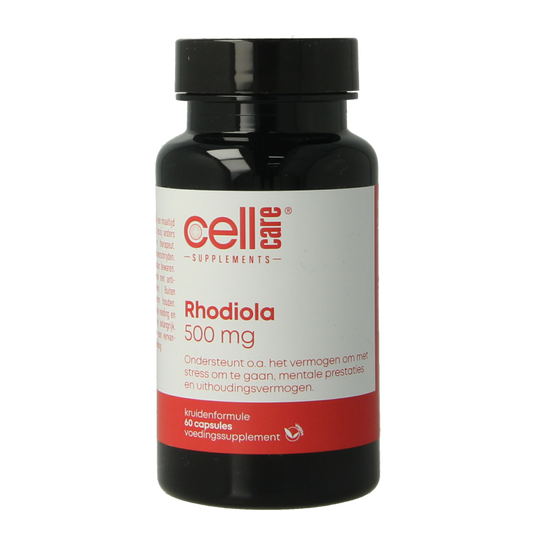 CellCare Rhodiola 500mg 60 Vegetarische capsules