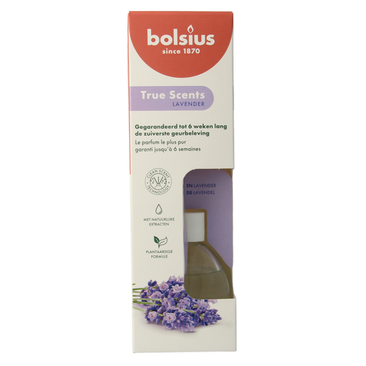 Bolsius True Scents geurverspreider lavender 60 Milliliter