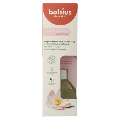 Bolsius True Scents geurverspreider magnolia 60.00 Milliliter