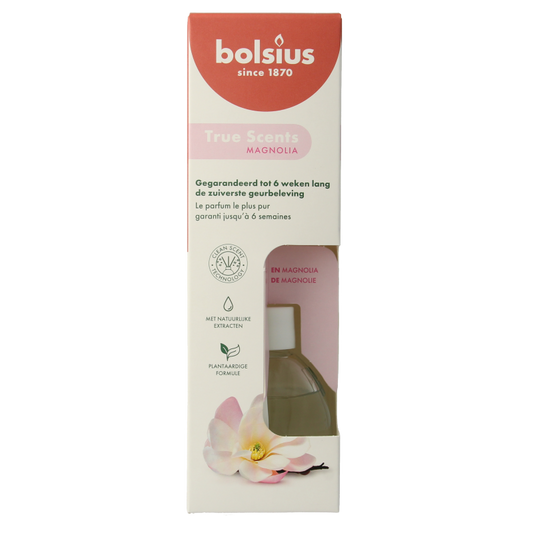 Bolsius True Scents geurverspreider magnolia 60 Milliliter