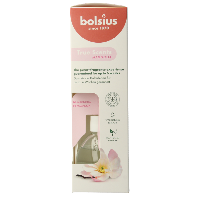 Bolsius True Scents geurverspreider magnolia 60 Milliliter