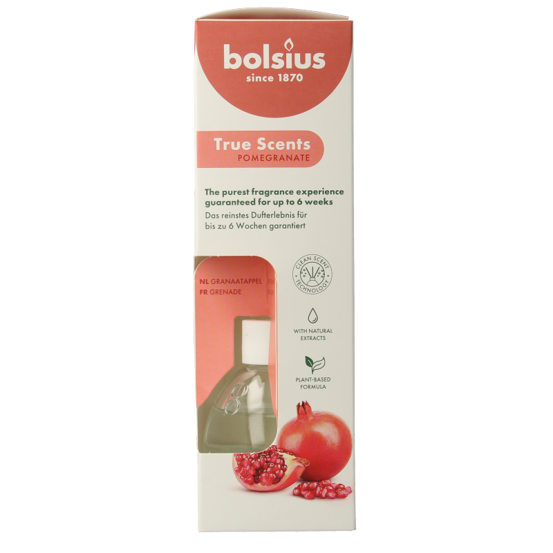 Bolsius True Scents geurverspreider pomegranate 60 Milliliter
