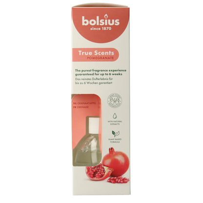 Bolsius True Scents geurverspreider pomegranate 60 Milliliter