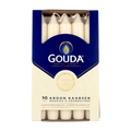 Gouda Kroonkaars ivoor 200/24 10 Stuks