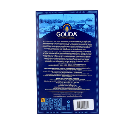 Gouda Kroonkaars ivoor 200/24 10.00 Stuks