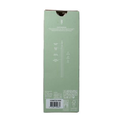 Bolsius Dinerkaarsen 230/20 soft pearl 8.00 Stuks