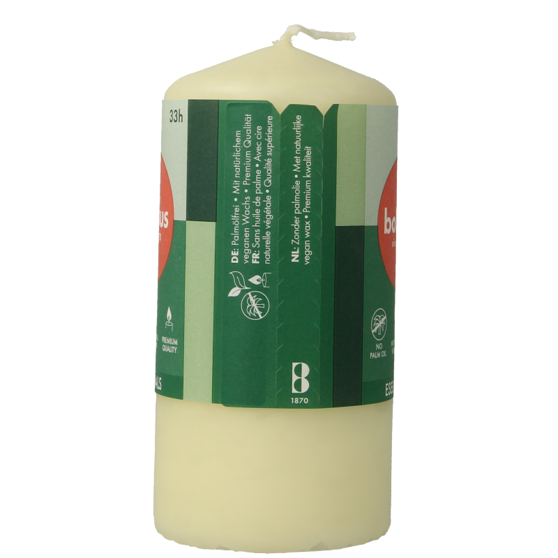 Bolsius Stompkaars 120/58 soft pearl 1 Stuks