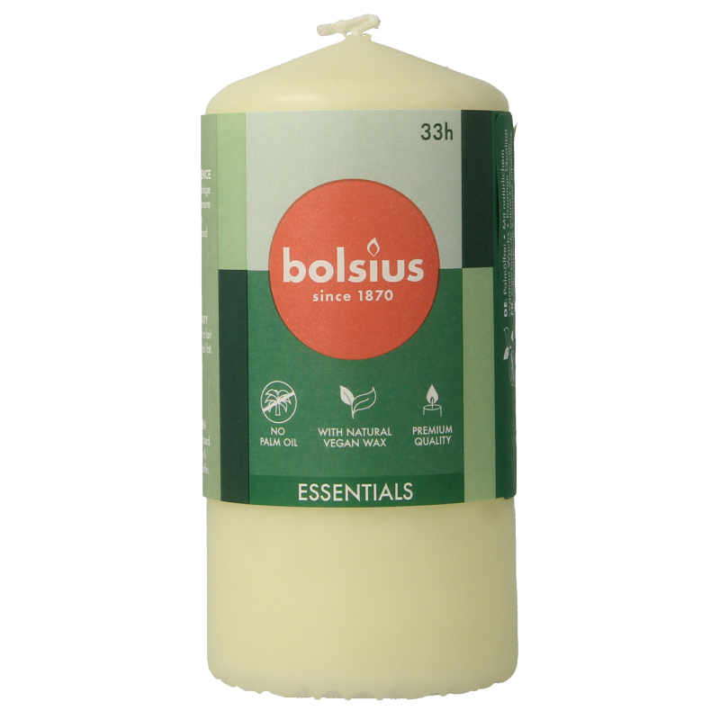 Bolsius Stompkaars 120/58 soft pearl 1 Stuks