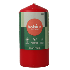 Bolsius Stompkaars 120/58 delicate red 1 Stuks