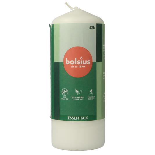 Bolsius Stompkaars 150/58 cloudy white 1 Stuks