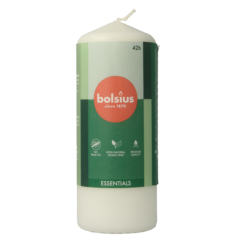 Bolsius Stompkaars 150/58 cloudy white 1 Stuks