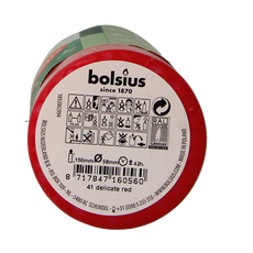 Bolsius Stompkaars 150/58 delicate red 1 Stuks