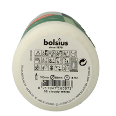 Bolsius Stompkaars 200/68 cloudy white 1 Stuks