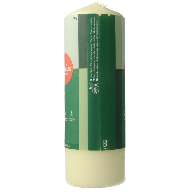 Bolsius Stompkaars 200/68 soft pearl 1 Stuks