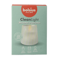 Bolsius Clean Light starterkit houder wit - incl. geurloze 1 Stuks
