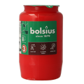 Bolsius Herdenkingslicht nr 3 rood 1.00 Stuks