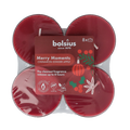 Bolsius Maxlicht merry moments cinnamon ginger 8 Stuks