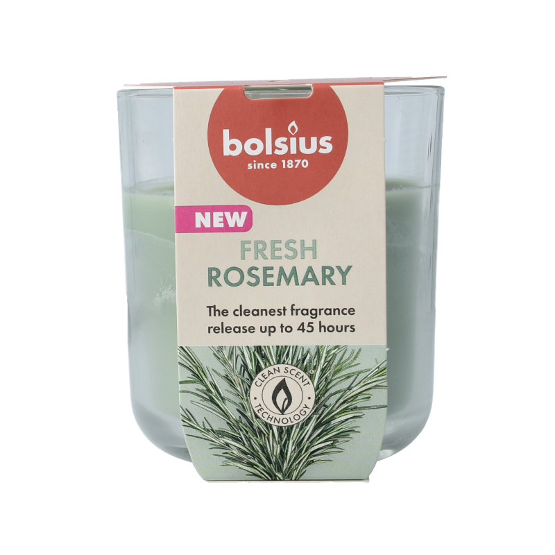 Bolsius Geurglas 97/85 true scents rosemary 1 Stuks
