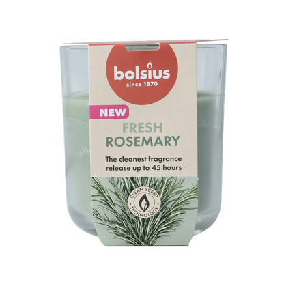 Bolsius Geurglas 97/85 true scents rosemary 1.00 Stuks