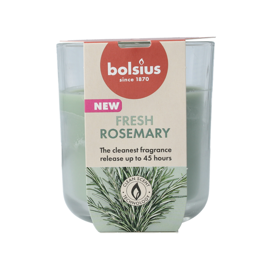 Bolsius Geurglas 97/85 true scents rosemary 1 Stuks