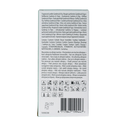 Bolsius Clean light gardenia & fig navul 2.00 Stuks