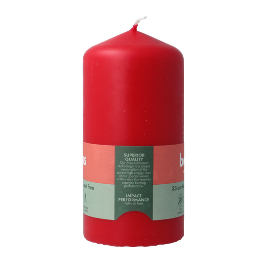 Bolsius Stompkaars 120-58 delicate red 1 Stuks