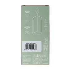Bolsius Stompkaars 120/58 white silver 1 Stuks