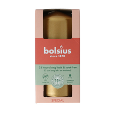 Bolsius Stompkaars 120/58 golden orange 1 Stuks