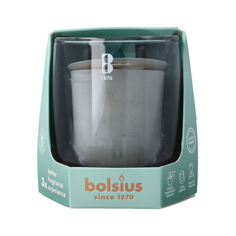 Bolsius Clean light startkit cypress & amber 1 Stuks