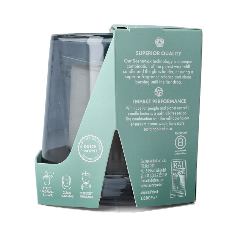 Bolsius Clean light startkit cypress & amber 1 Stuks