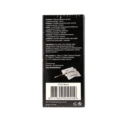 Christian Faye Eyebrow black 3.00 Gram