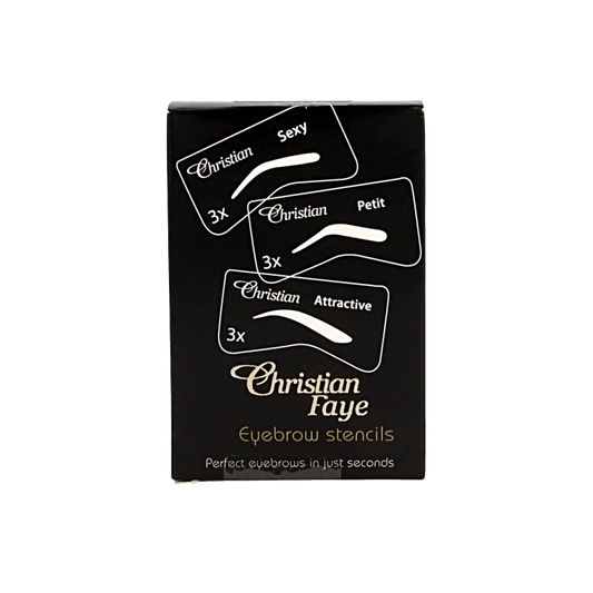 Christian Faye Eyebrow stencil set SPA 1 Set
