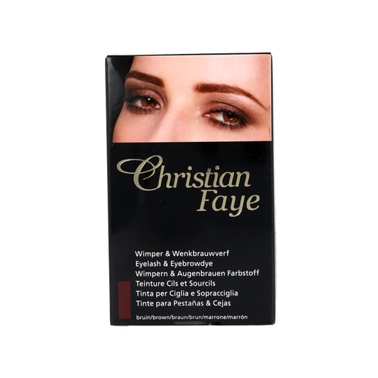 Christian Faye Eyebrow/eyelash dye brown 1 Stuks