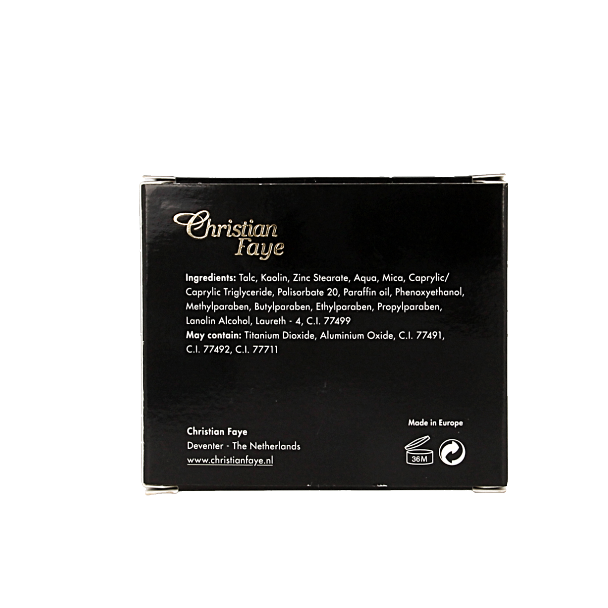 Christian Faye Eyebrow make up duo highlighter light 1.00 Stuks