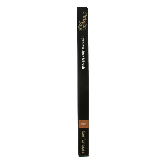 Christian Faye Eyebrow liner & brush brown 0.1 Gram