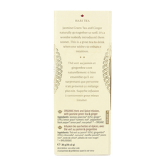 Hari Tea Jasmine tea & ginger within & without bio 10 Stuks